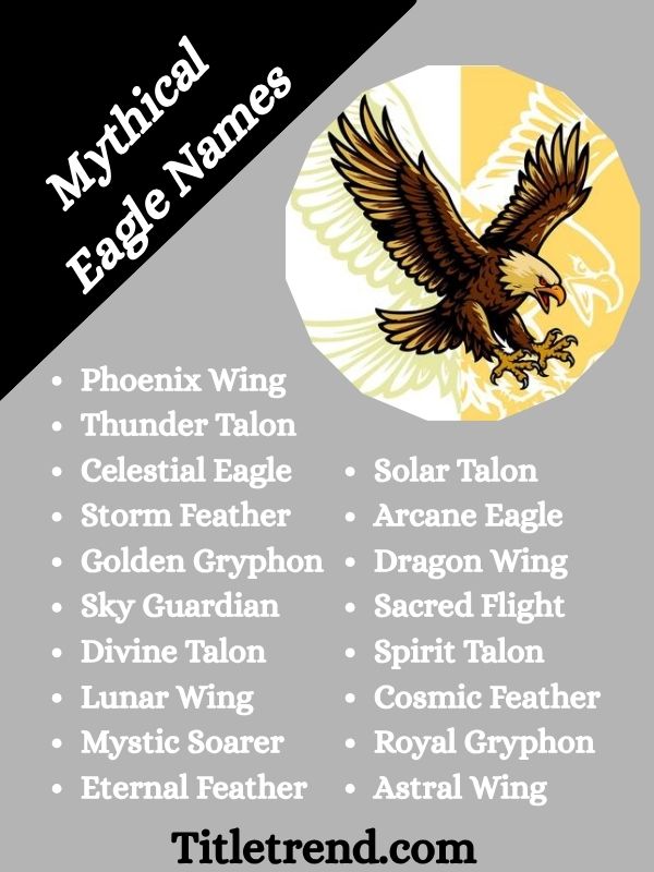 Mythical Eagle Names