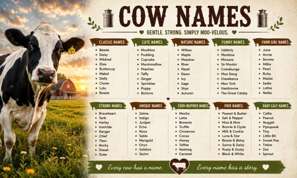 Cow Names