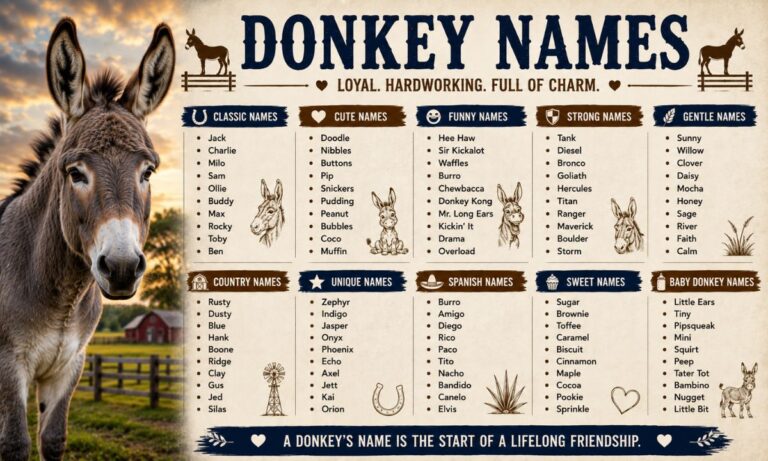 Donkey Names