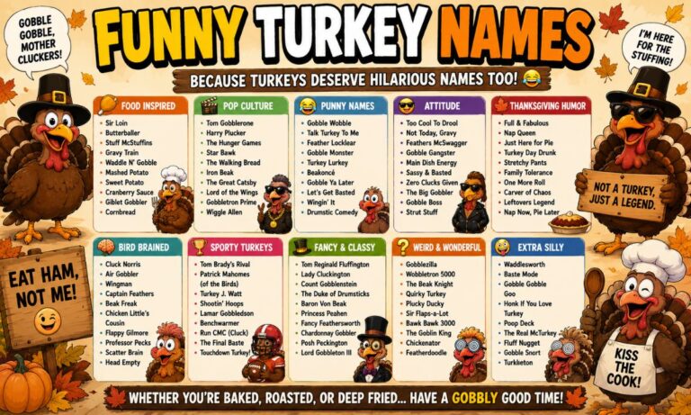Funny Turkey Name