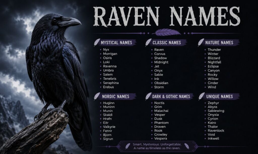 Raven Names